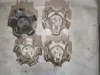 Колпаки колесные бу к Toyota Sequoia 2 42603-0C070 USA, арт. 2KK03KF