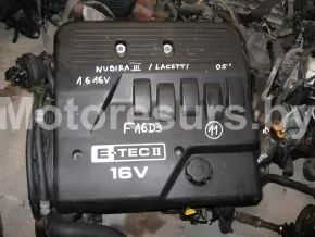 Двигатель б/у к Chevrolet Nubira F16D3 1,6 Бензин контрактный, арт. 535CHV